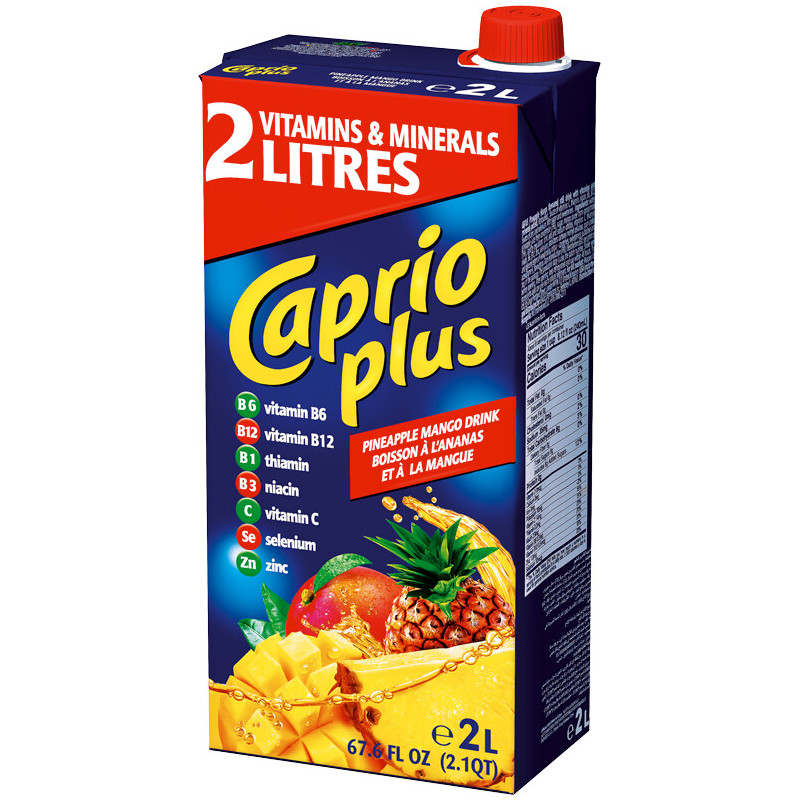 Ananasų-mango skonio gėrimas Caprio, 2l