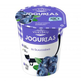 Jogurtas su šilauogėmis 3,5% rieb., 350g