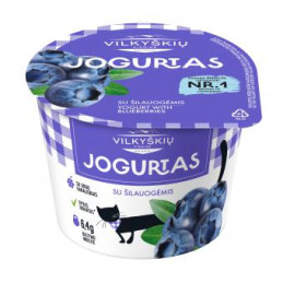 Jogurtas su šilauogėmis 3,5% rieb., 200g