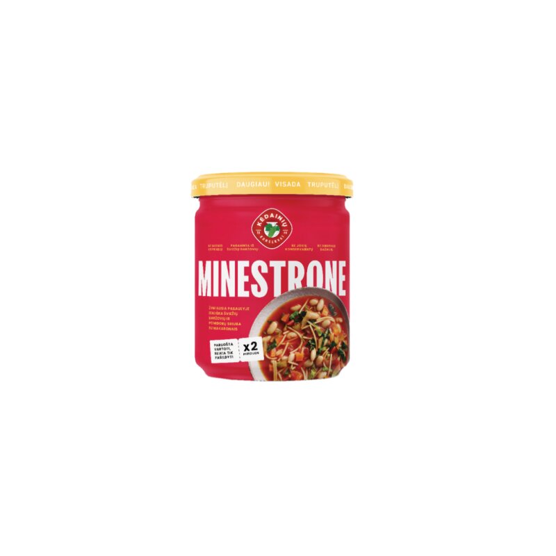 Sriuba''Minestrone'' daržovių ir pomidorų su makaronais,480g