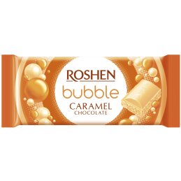 Baltasis akytasis šokoladas  Roshen  karamelinis 80g