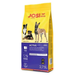 Pašaras šunims JosiDog Active 2.7kg