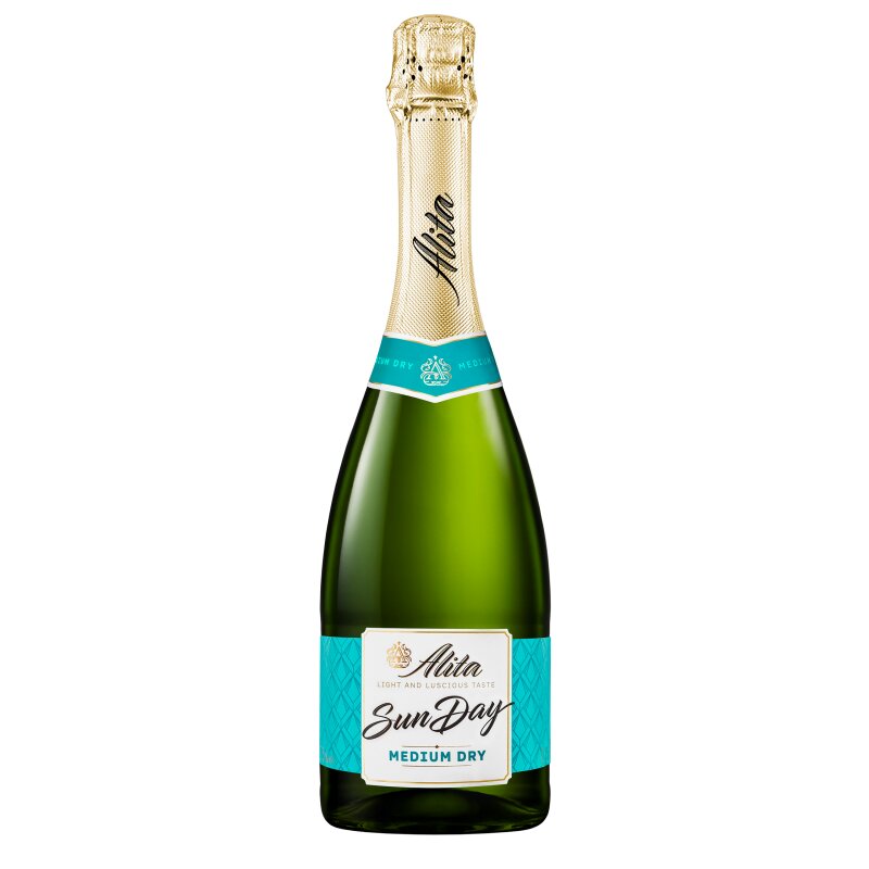 Gazuotas vaisių vyno gėrimas Alita Sunday pusiau sausas (7,5%), 750 ml