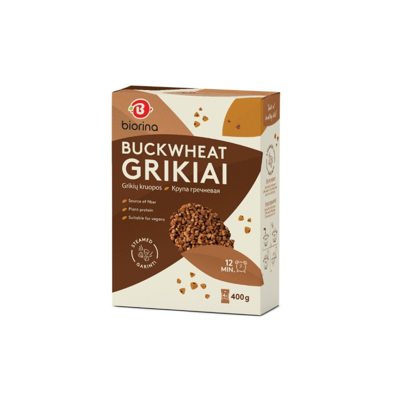 Grikiai  Biorina   4*100g