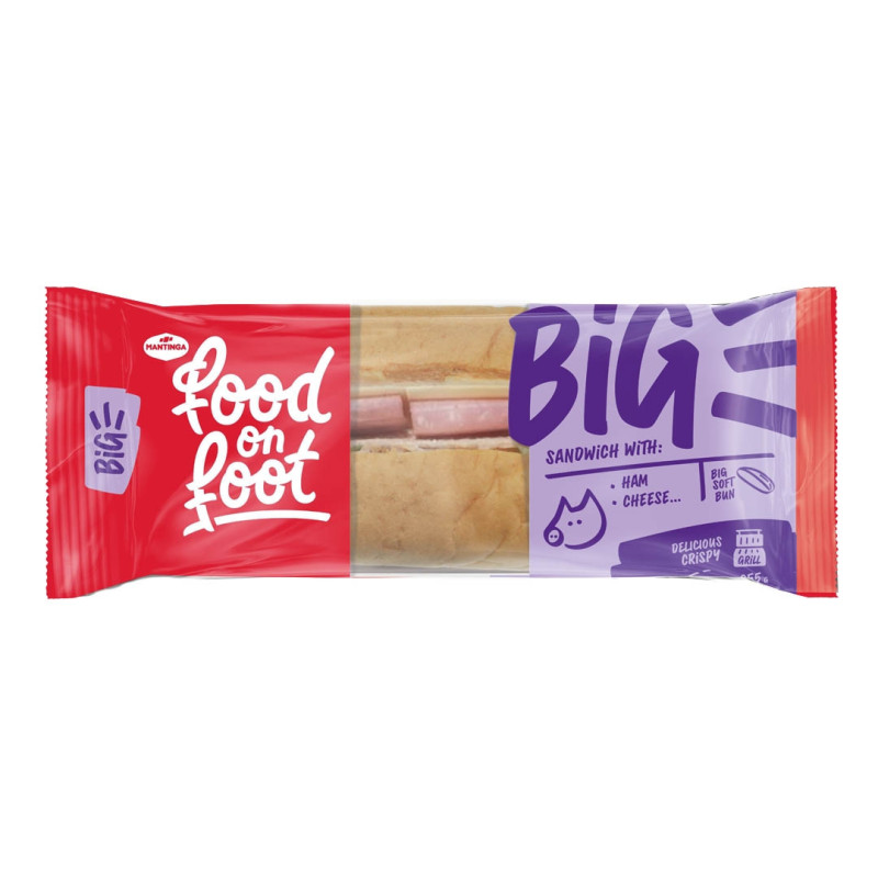 Sumuštinis BIG submarinas su kumpiu ir sūriu, 255g