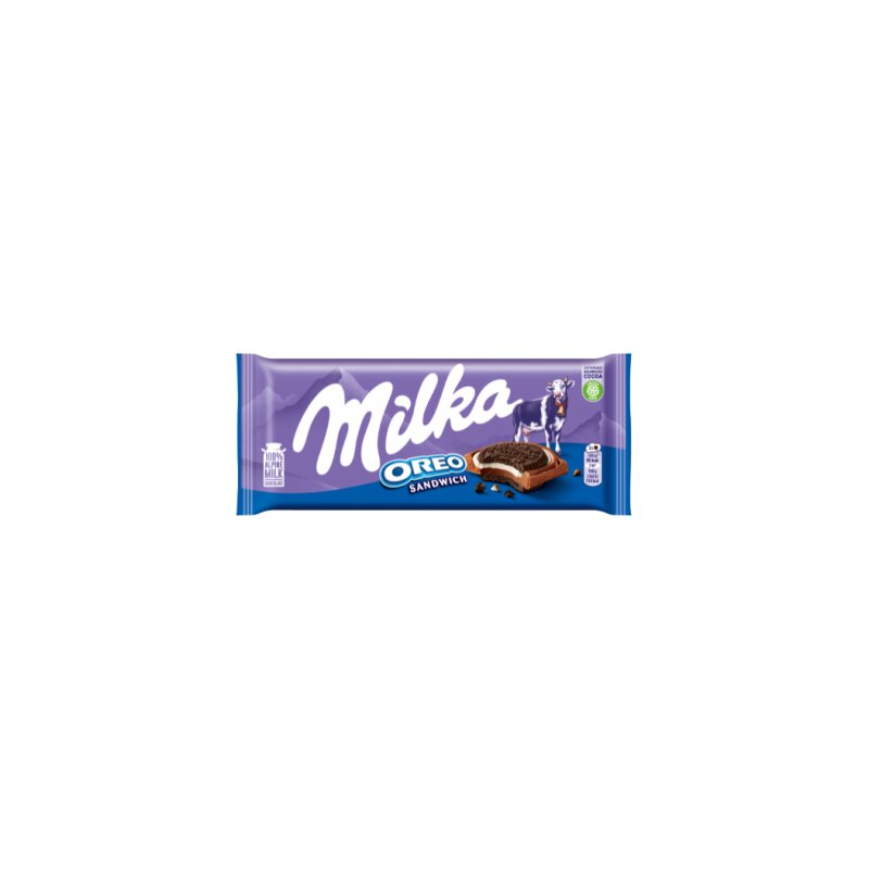 Šokoladas MILKA Sandwich Oreo 92g