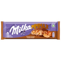 Šokoladas MILKA su žemės riešutais karamelės įdare 276g