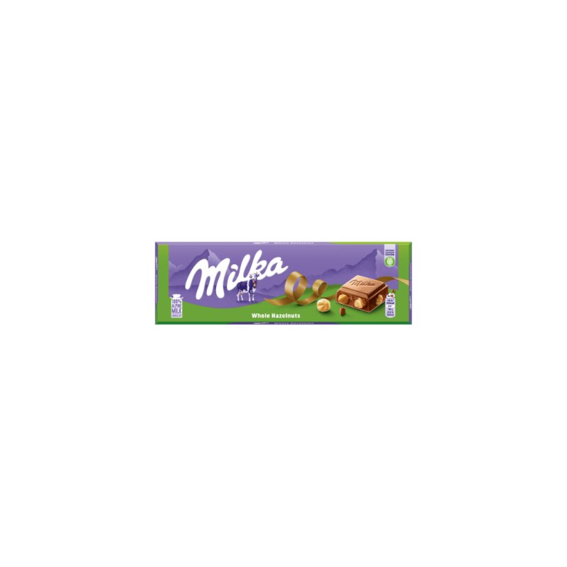 Šokoladas  MIlka whole nuts  250g