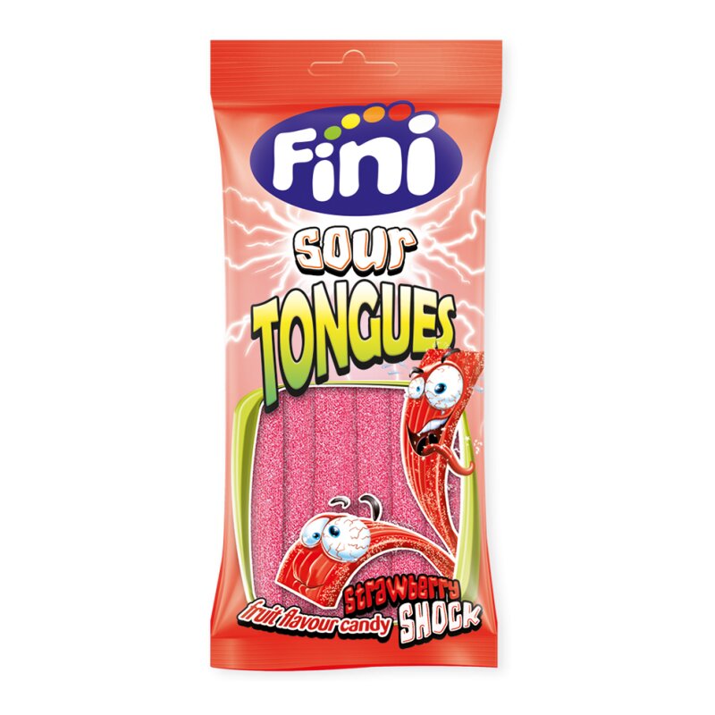 Guminukai FINI braškių skonio juostos 90g