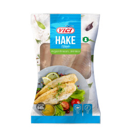 Argentininių jūrinių lydekų filė, be odos (šaldytos) 640g