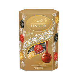 Įvairių rūšių šokolado rutuliukų  Lindt Lindor rinkinys 200g