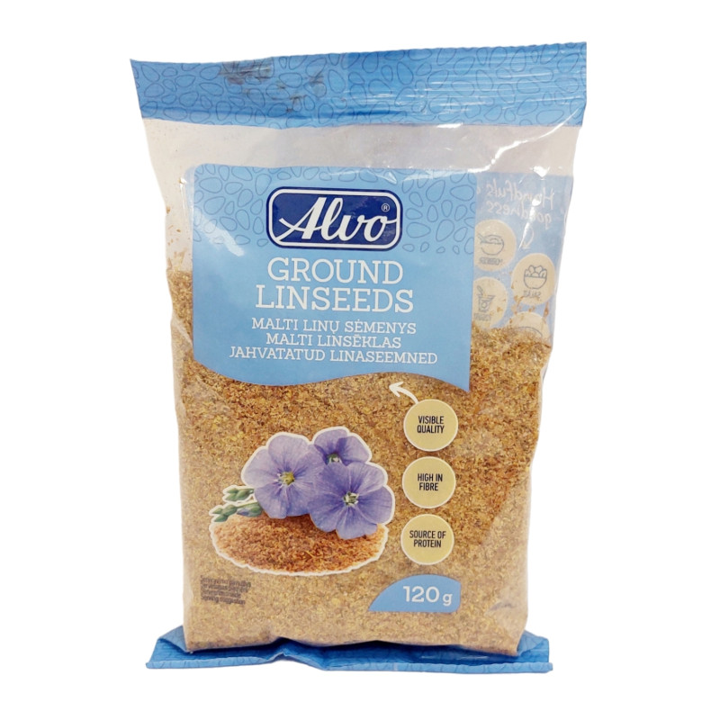 Linų sėmenys malti ALVO 120g