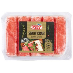 Atšald.snieginių krabų lazdelės 150g