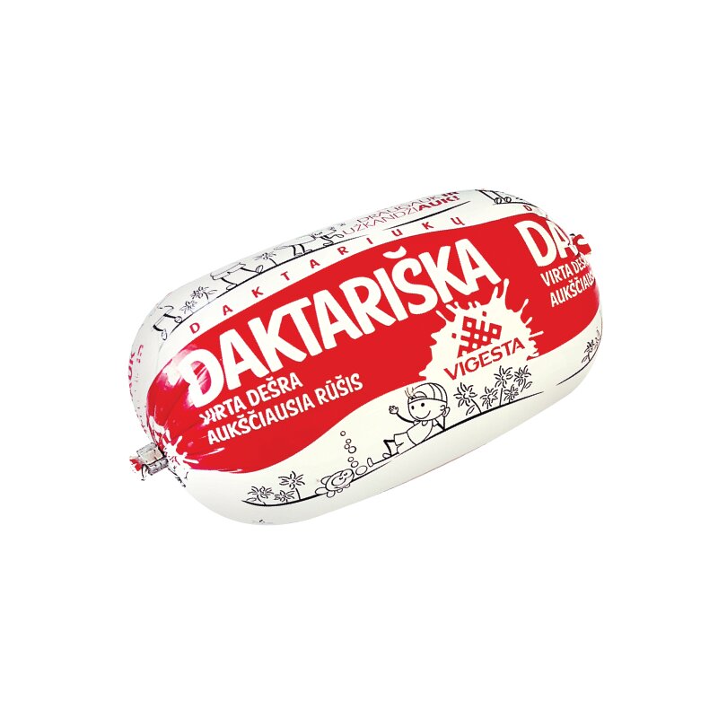 Virta DAKTARIUKŲ daktariška dešra, a.r., 500g