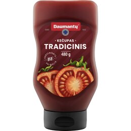 Kečupas ''Daumantų'' tradicinis,480g