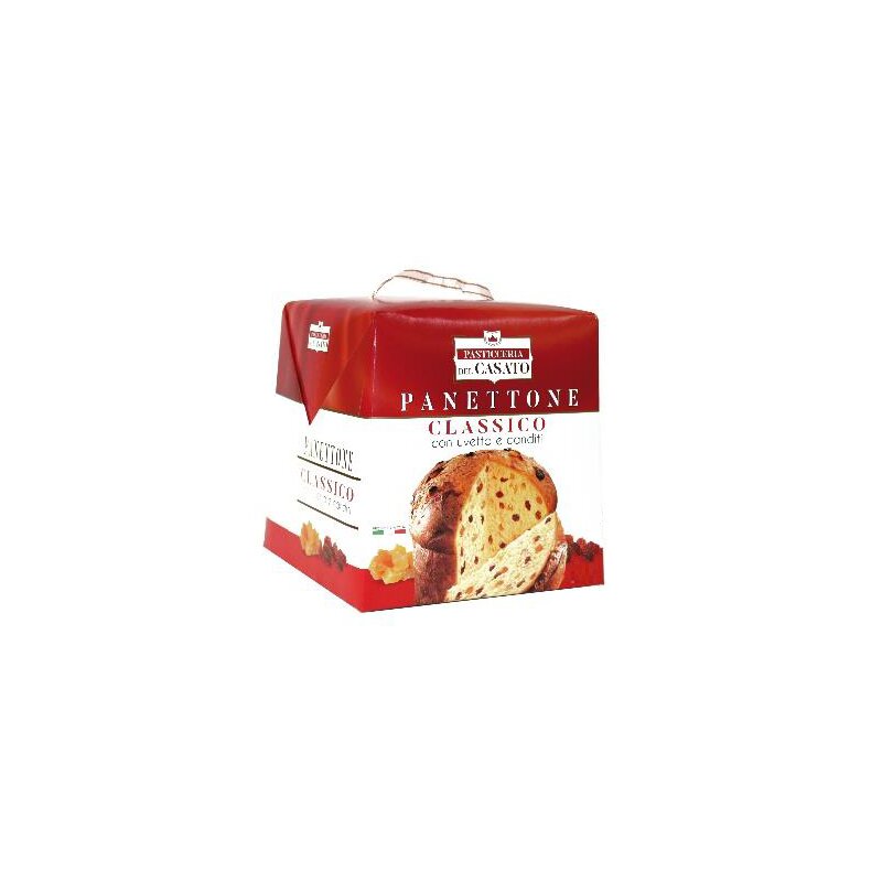 PANETTONE su razinomis ir apelsinų žievelėmis, 500g
