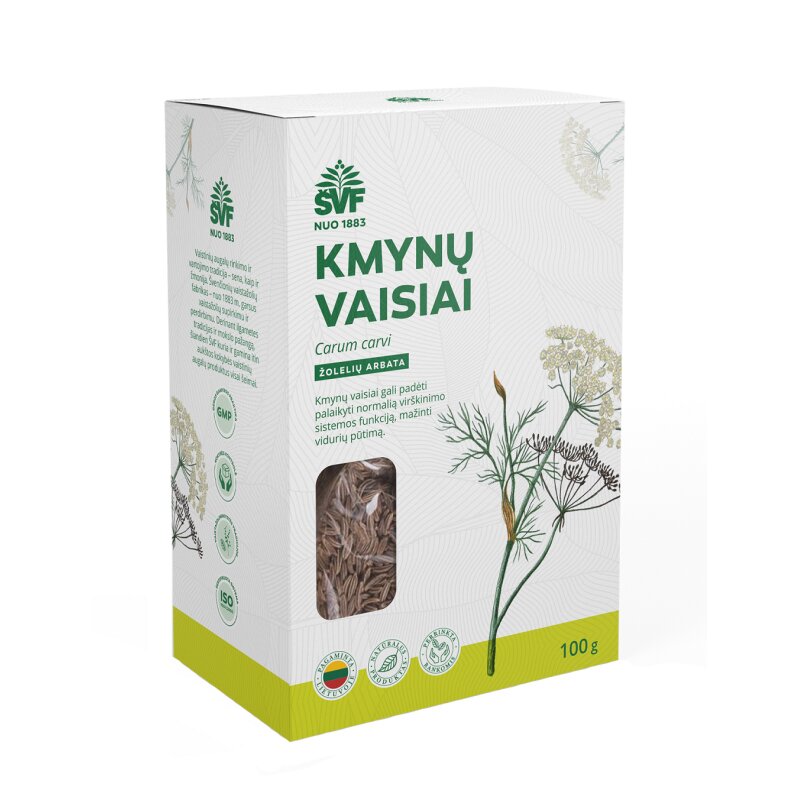 Žolelių arbata  Kmynų vaisiai , 100g Žolynėlis