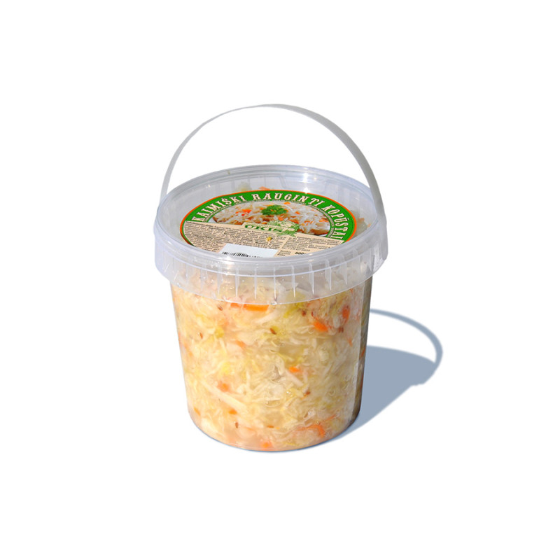 Rauginti kopūstai, 800g (kibirėlyje)