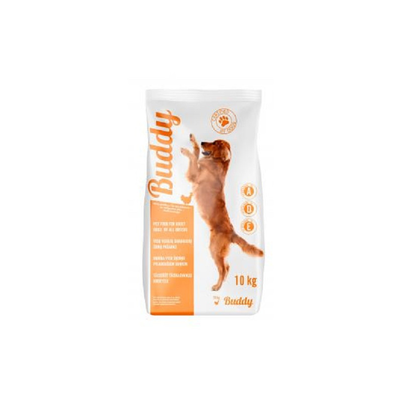 Sausas ėdalas šunims Buddy 10kg su paukštiena