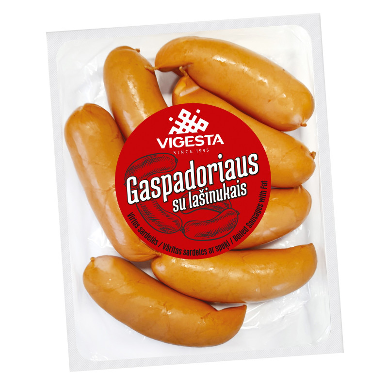 Virtos  Gaspadoriaus  sardelės su lašinukais, Vigesta