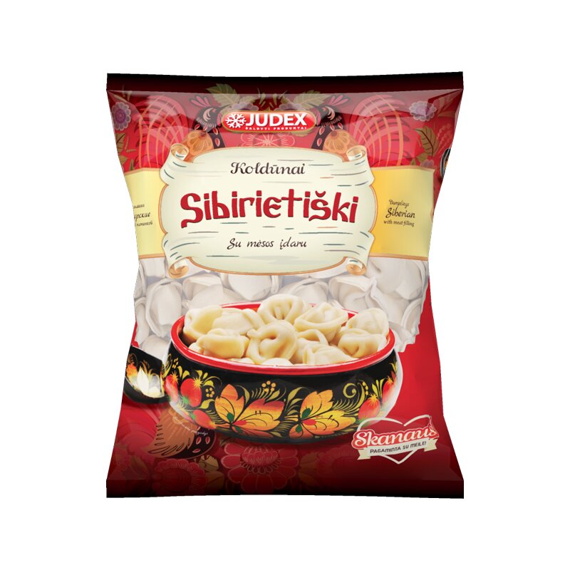 Koldūnai  Sibirietiški  su mėsos įdaru 2kg