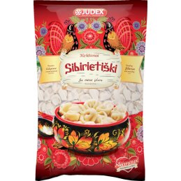 Koldūnai  Sibirietiški  su mėsos įdaru 500g