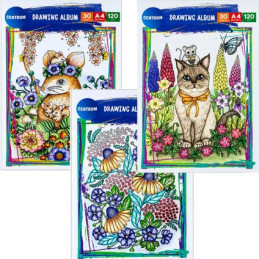 Piešimo albumas A4, 30 lapų