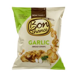 Duonos traškučiai Bon Chance su česnaku 240g