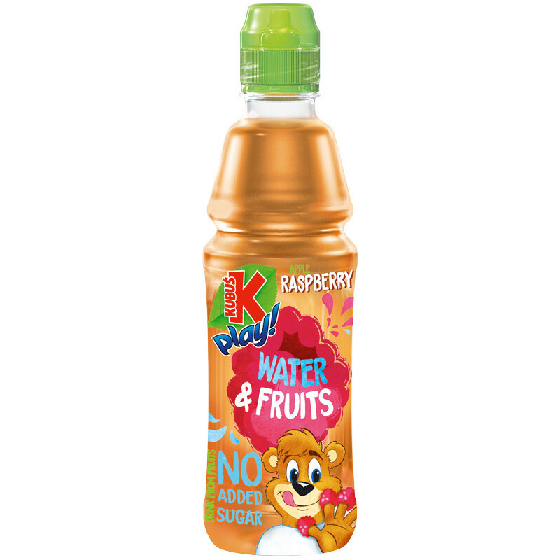 Gėrimas Kubuš obuolių, aviečių skonio, 400 ml