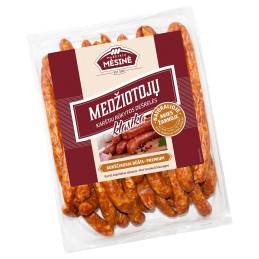 Karštai rūkytos Medžiotojų dešrelės, Mažeikių mėsinė