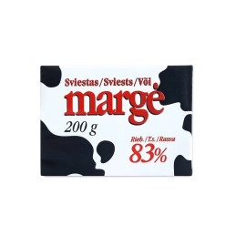Sviestas Margė 83% 200g