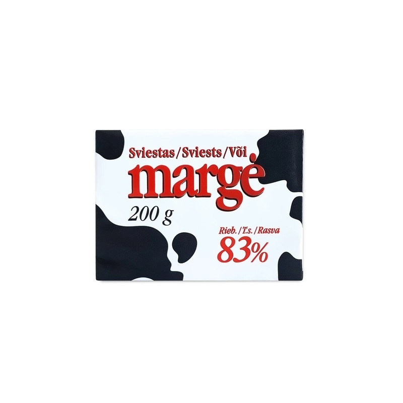 Sviestas Margė 83% 200g