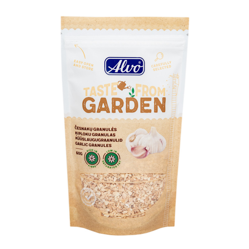 Česnakų granulės  Alvo  60g