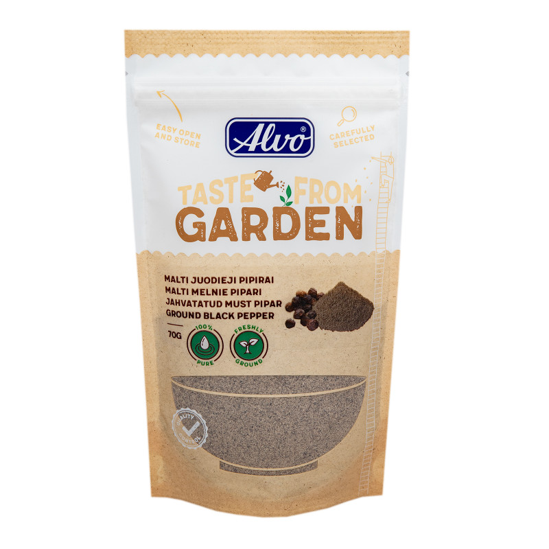 Malti juodieji pipirai  Taste from garden  70g