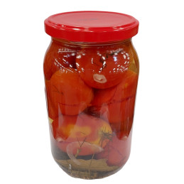 Marinuoti pomidorai 900ml raudoni