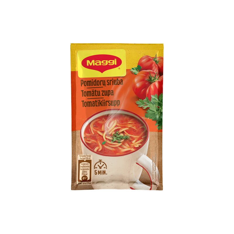 Sriuba MAGGI pomidorų su makaronais, 23g