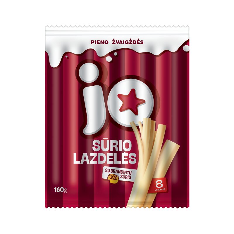 Sūrio lazdelės su brandintu sūriu, 160g