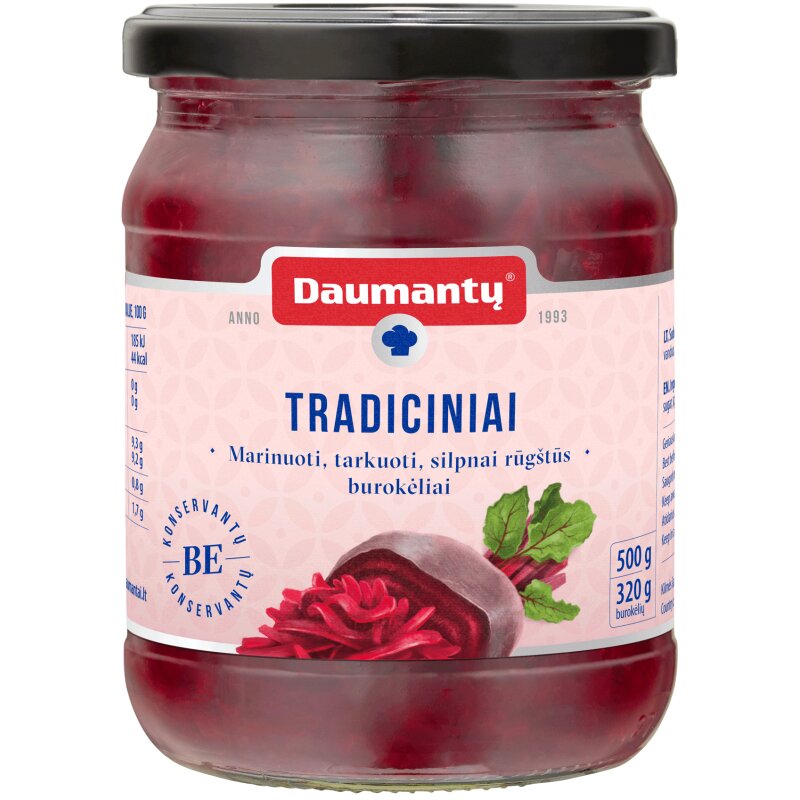 Burokėliai "Daumantų Tradiciniai" 500g
