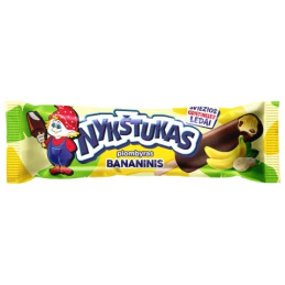 Ledai Nykštukas bananinis plombyras,glaistytas 80ml/58g