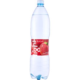 Gazuotas vanduo Rasa Light braškių skonių, 1,5l