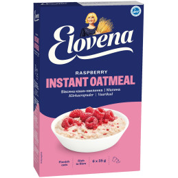 Elovena avižinė košė su avietėmis 210g