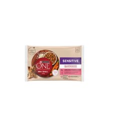 Ėdalas mažų veislių suaugusiems šunims  One Sensitive ,4x85g