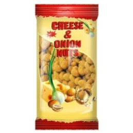 Riešutai Jėga su sūriu ir svogūnais 200g