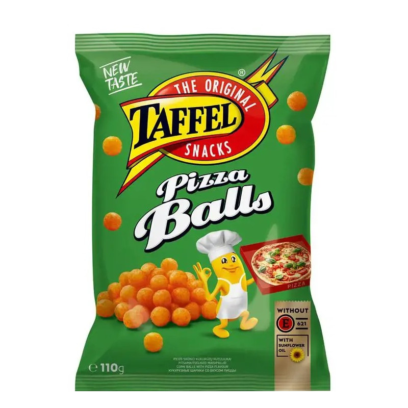Traškučiai TAFFEL  PIZZA BALLS 110g