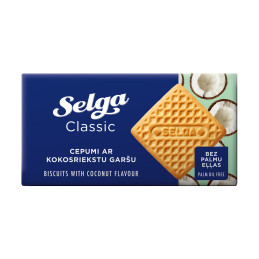 Sausainiai Selga 180g kokosų skonio