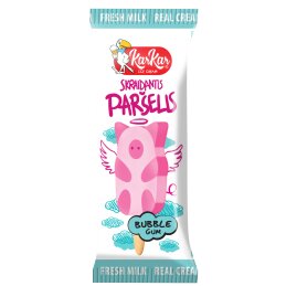 Ledai ''Skraidantis paršelis'' 90ml65g vanilinio plombyro – vaisinės kramtomosios gumos skonio