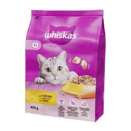 Sausas ėdalas katėms Whiskas  800g su vištiena
