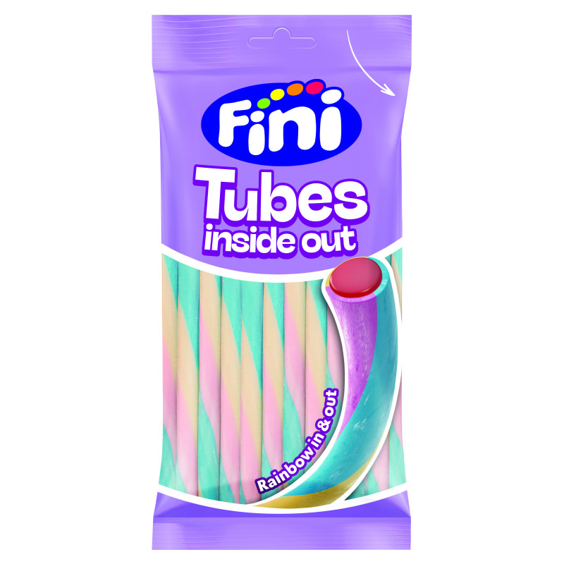 Guminukai  Fini  vaisių skonio vamzdeliai, 125g