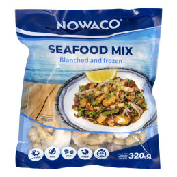 Jūros gėrybių kokteilis grynasis svoris 320g Nowaco