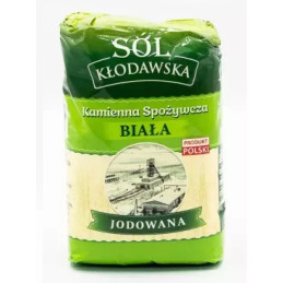 Druska joduota Klodawa žaliu pakeliu 1kg